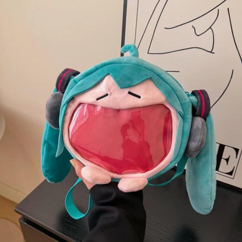 Japanese Lifestyle Goods - Плюшевая сумка-кроссбоди в японском стиле Hatsune