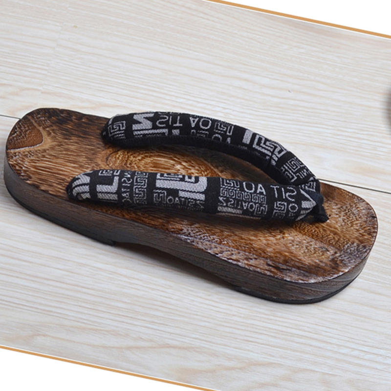 Geta Wooden Sandal - Деревянные японские Классические сандалии унисекс для