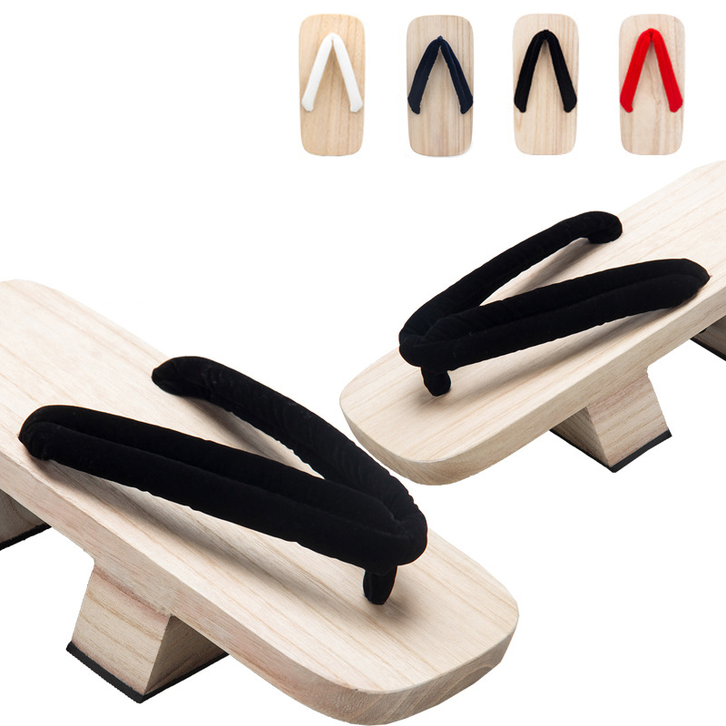 Geta Wooden Sandal - Деревянные сабо в японском стиле, повседневные