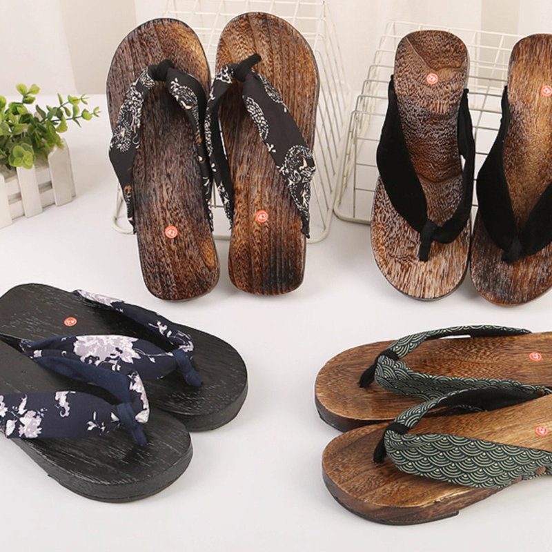 Летние сабо в стиле аниме нинд – обзор и цена Geta Wooden Sandal