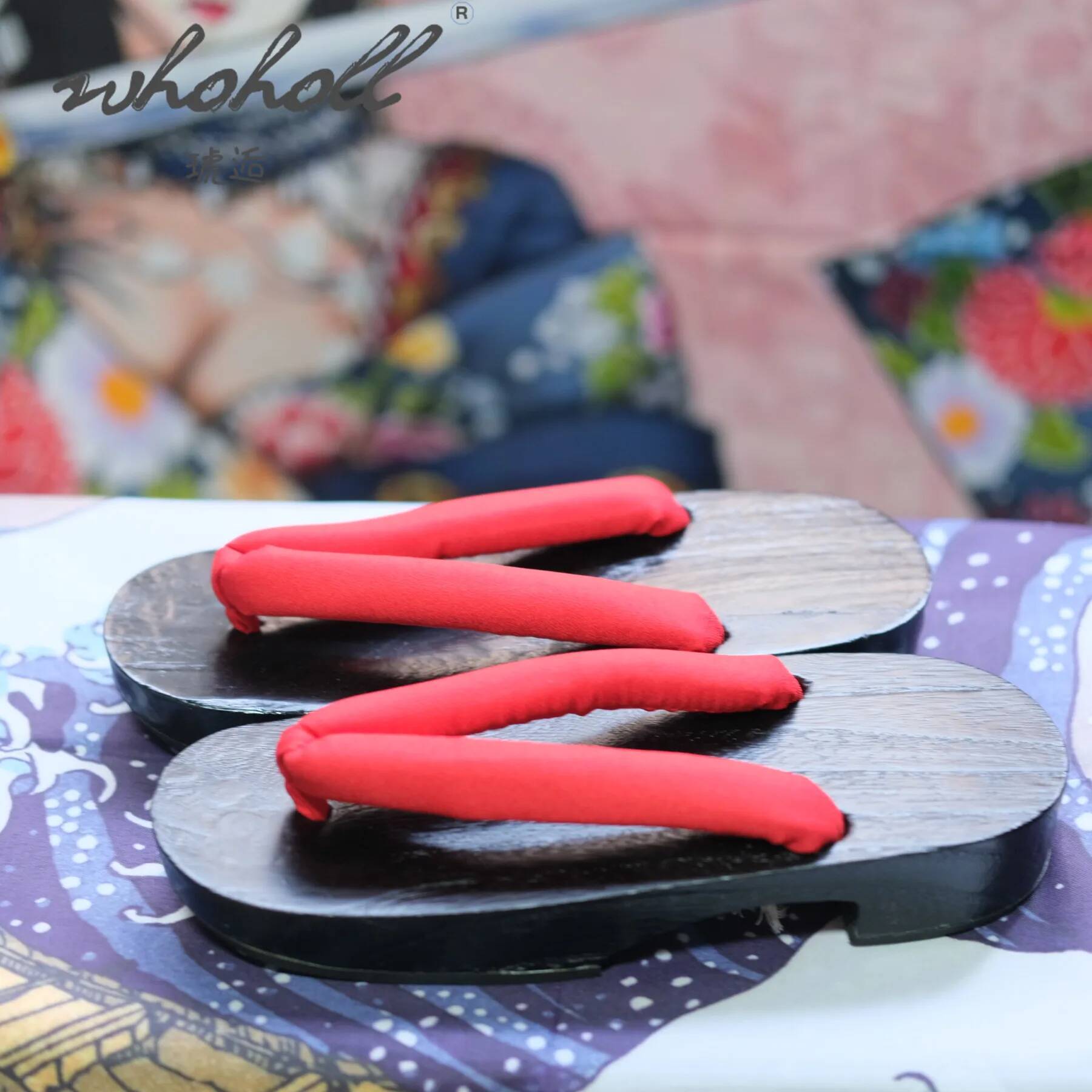 Летние женские японские деревя – обзор и цена Geta Wooden Sandal