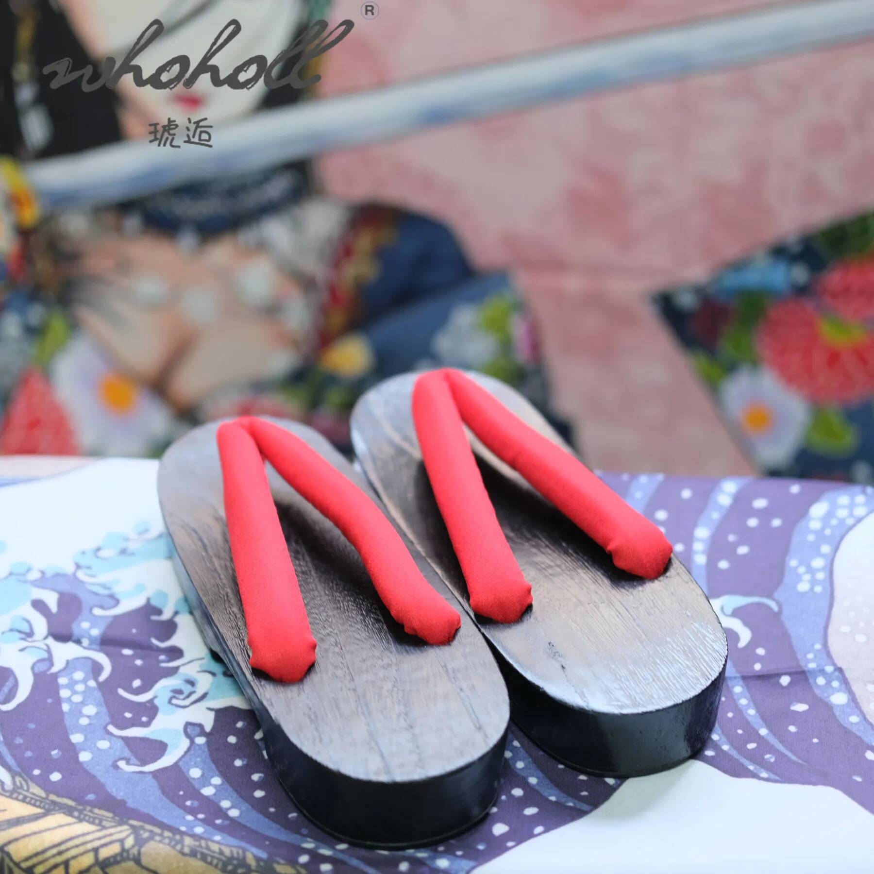 Летние женские японские деревя – обзор и цена Geta Wooden Sandal