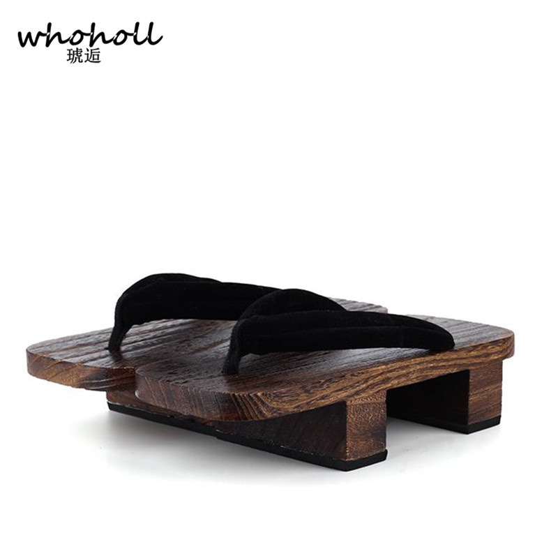 WHOHOLL Geta сандалии с двумя  – обзор и цена Geta Wooden Sandal