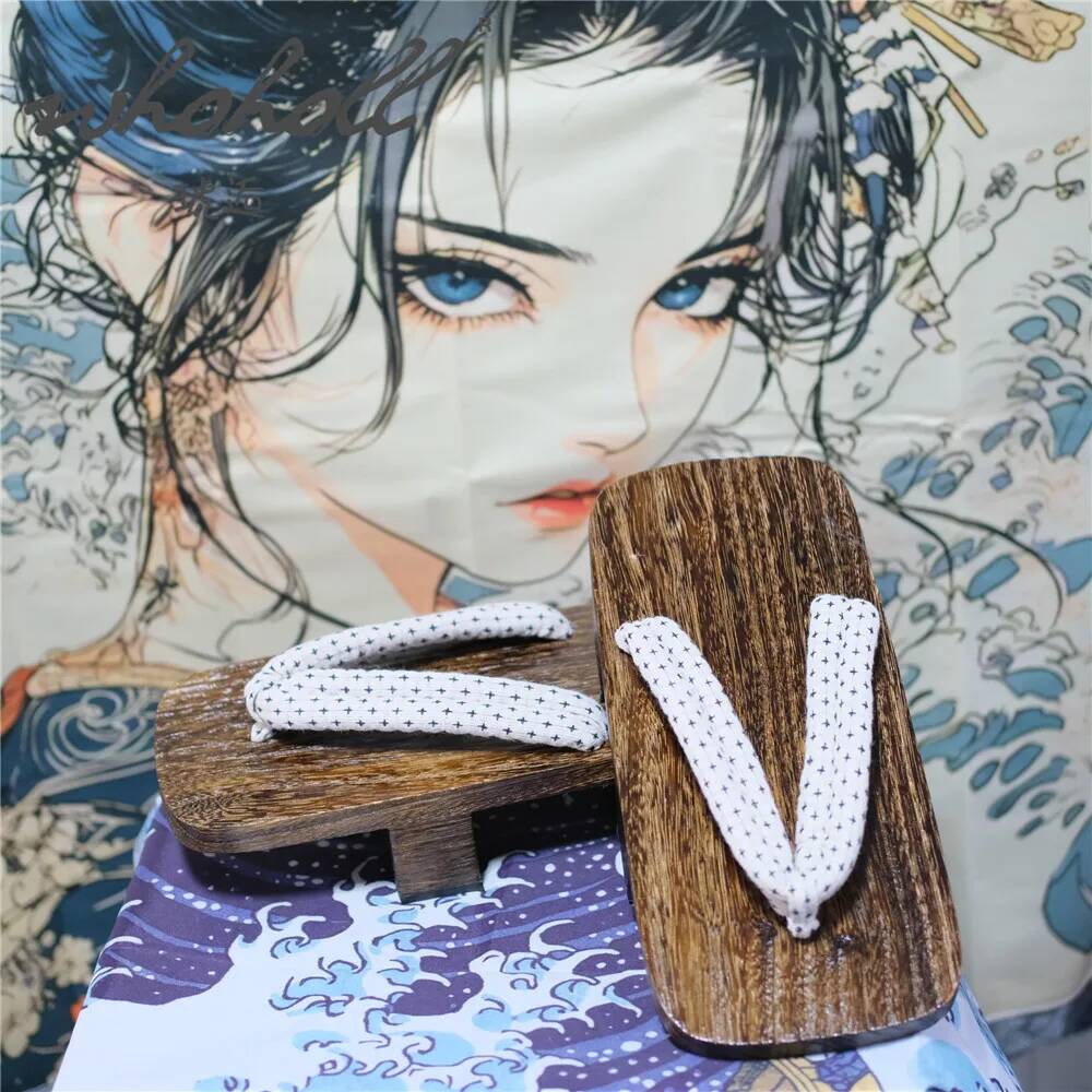Унисекс японские деревянные са – обзор и цена Geta Wooden Sandal