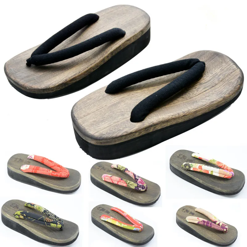 Женские сандалии для косплея н – обзор и цена Geta Wooden Sandal