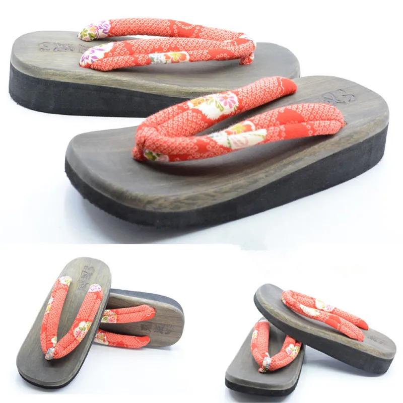 Женские сандалии для косплея н – обзор и цена Geta Wooden Sandal
