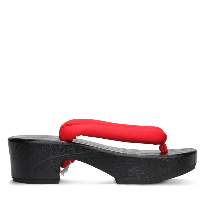 Женские черные деревянные санд – обзор и цена Geta Wooden Sandal